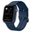 Apple Watch Series 6 40mm Silicone Band - Abyss Blue Pin Buckle - 1