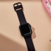 Apple Watch Series 4 40mm Black Silicone Pin Buckle Band - 4