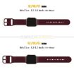 Apple Watch Series 3 42mm Silicone Band, Pin Buckle - Wine Red - 2