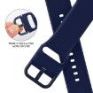 Apple Watch Series 2 38mm Silicone Band, Midnight Blue Pin Buckle - 3