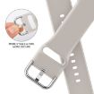 Apple Watch 42mm Starlight Silicone Pin Buckle Band - 3