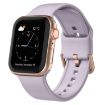 Apple Watch Ultra 2 49mm Baby Purple Silicone Band Pin Buckle - 1