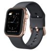 Apple Watch Ultra 2 49mm Dark Grey Silicone Pin Buckle Band - 1