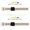 Apple Watch Series 9 41mm Silicone Band, Pin Buckle - Milk Tea Color - 2