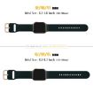 Apple Watch Series 9 41mm Dark Green Silicone Pin Buckle Band - 2