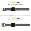 Apple Watch Series 9 45mm Olive Silicone Pin Buckle Band - 2