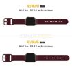 Apple Watch SE 2023 40mm Wine Red Silicone Band Pin Buckle - 2