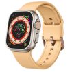 Apple Watch SE 2023 40mm Light Orange Silicone Band Pin Buckle - 1