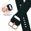Apple Watch SE 2023 40mm Dark Green Silicone Band Pin Buckle - 3
