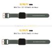Apple Watch Series 10 46mm Olive Silicone Pin Buckle Band - 2