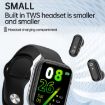 X8S 1.8" TWS Earphone Smart Watch, Bluetooth Call/Heart Rate Monitor - 5