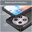 OPPO A2 Pro Black Carbon Fiber Brushed Texture TPU Phone Case - 6