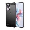 OPPO F25 Pro 5G Black Carbon Fiber Brushed Texture TPU Case - 1