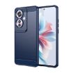 OPPO Reno11 F 5G Blue Carbon Fiber Brushed TPU Phone Case Global - 1