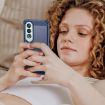 OPPO K12 5G Blue TPU Phone Case - Carbon Fiber Brushed Texture - 7