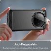 OPPO Find X8 Phone Case - Black Carbon Fiber Brushed Texture TPU Cover - 5