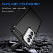 OPPO Reno12 Pro Global Carbon Fiber Texture TPU Case - Black - 3