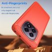 OPPO F29 5G Red TPU Phone Case - Carbon Fiber Brushed Texture - 3