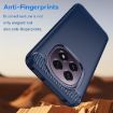 OPPO F29 5G Blue TPU Phone Case - Carbon Fiber Brushed Texture - 3
