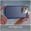 OPPO A5 Energy 5G Blue TPU Phone Case - Carbon Fiber Brushed Texture - 5