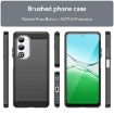 OPPO A5 5G Black Carbon Fiber Brushed Texture TPU Phone Case - 2