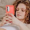 OPPO A5 5G Red Carbon Fiber Brushed Texture TPU Phone Case Global - 7