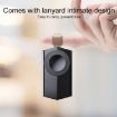 Apple Watch Series Portable Magnetic Wireless Charger - USB Port, White - 3