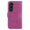 Infinix Hot 50 Pro 4G Rose Red Little Tiger Embossed Leather Case - 4