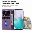 Infinix Hot 50 Pro+ 4G Purple Leather Embossed Phone Case - 5