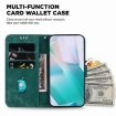 Infinix Zero 40 4G/5G Green Little Tiger Embossed Leather Case - 5