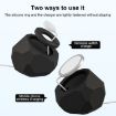 Diamond-shaped 2 in 1 Wireless Charging Silicone Base - Pink - 3