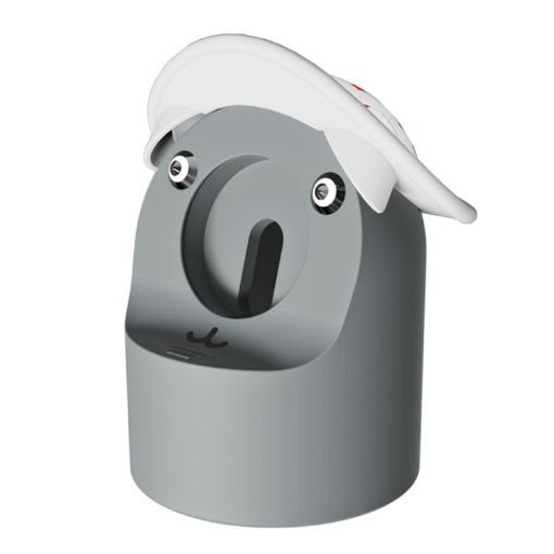 Bear Shaped Silicone Charging Base for Apple Watch Series - Grey - 1