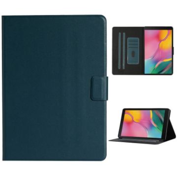 Samsung Galaxy Tab A 8.0 (2019) T290/T295 Dark Green Leather Case - 1