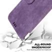 Tecno Camon 40 Little Tiger Embossed Leather Case - Purple - 7