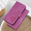 Tecno Camon 40 Rose Red Little Tiger Embossed Leather Phone Case - 2