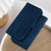Tecno Camon 40 Pro 4G Little Tiger Embossed Leather Case - Dark Blue - 2