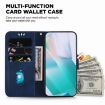 Tecno Camon 40 Pro 4G Little Tiger Embossed Leather Case - Dark Blue - 5