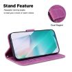 Tecno Spark 30 4G Rose Red Little Tiger Embossed Leather Case - 6