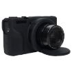 Canon PowerShot G7 X Mark III Silicone Case with Lens Cover - Black - 4