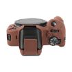 Canon EOS R50 Soft Silicone Protective Case - Coffee Color Cover - 6