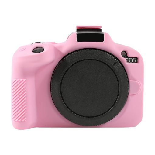 Canon EOS R50 Pink Soft Silicone Protective Case - Camera Accessory - 1