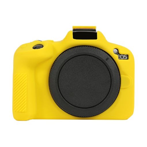 Canon EOS R50 Yellow Soft Silicone Protective Case - Camera Cover - 1