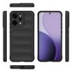 OPPO Reno14 Pro Global Magic Shield TPU Flannel Case - Black - 3