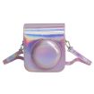FUJIFILM instax mini 12 Pink Leather Camera Bag with Strap - 1