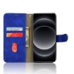 Xiaomi 14 Ultra Blue Magnetic Flip Leather Phone Case - Skin Feel - 4