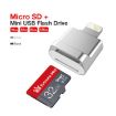 MicroDrive 8pin to TF Card Adapter for iPhone & iPad - Silver Reader - 4