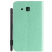 Samsung Galaxy Tab A7.0 T280 Green Cat Bee Embossed Leather Case - 3