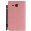 Samsung Galaxy Tab A7.0 (2016) T280 Pink Cat Bee Leather Case with Holder - 3