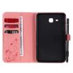 Samsung Galaxy Tab A7.0 (2016) T280 Pink Cat Bee Leather Case with Holder - 4
