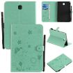 Samsung Galaxy Tab A8.0 T350 Green Leather Case with Holder & Card Slots - 1